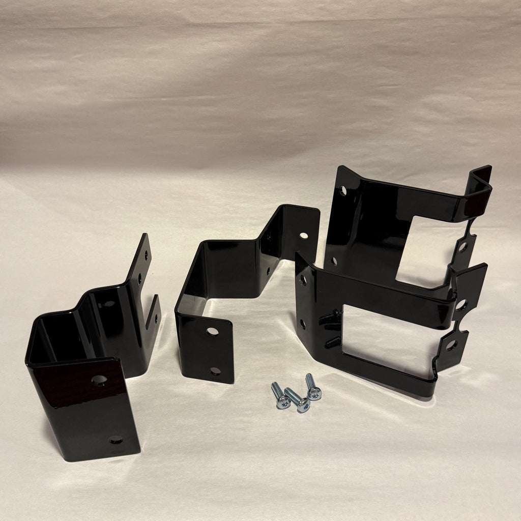 Ford Transit passenger's side rear door mounts for 253 degree hinges (aka 270), DIY extra storage