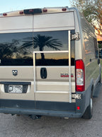 Ram Promaster passenger’s rear door mounting brackets