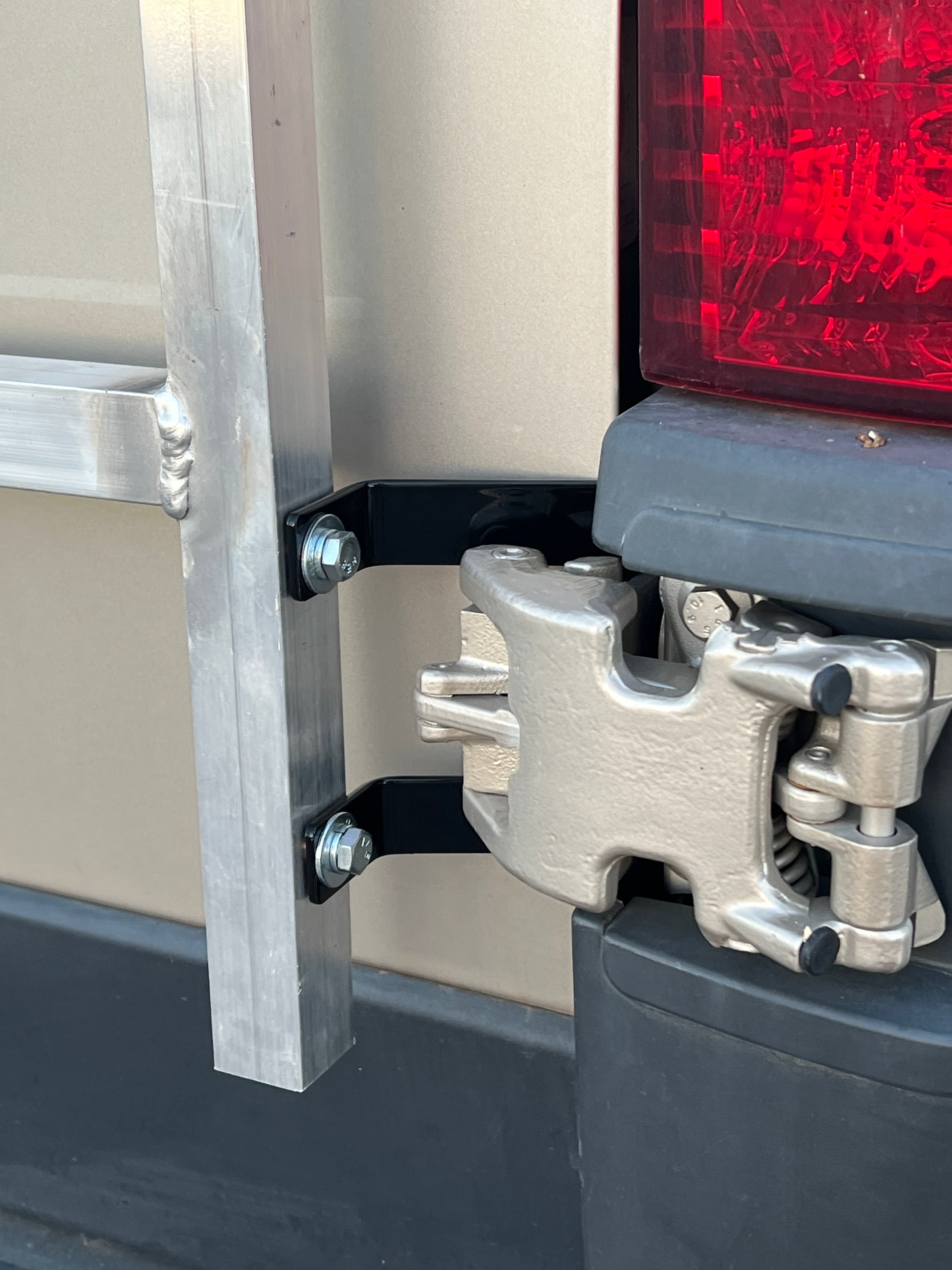 Ram Promaster passenger’s rear door mounting brackets