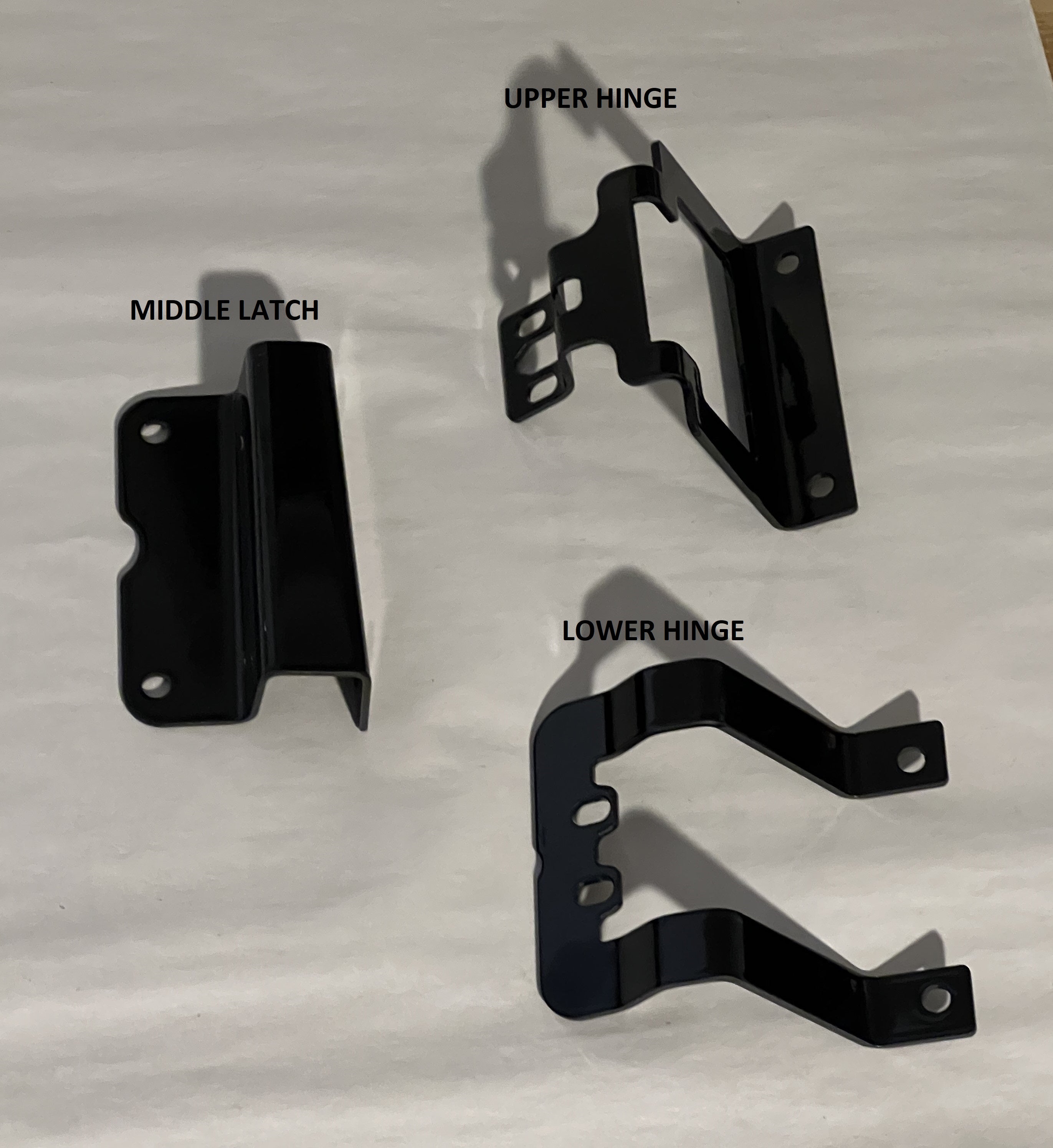 Ram Promaster passenger’s rear door mounting brackets