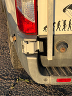 Ford Transit driver's side rear door mounts for 180 degree hinges