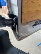 Ford Transit passenger's side rear door mounts for 180 degree hinges