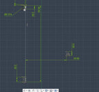 Ford Transit driver's side rear door mounts for 253 degree hinges (aka 270), DIY extra storage